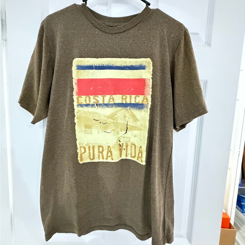 Brown Graphic T-Shirt